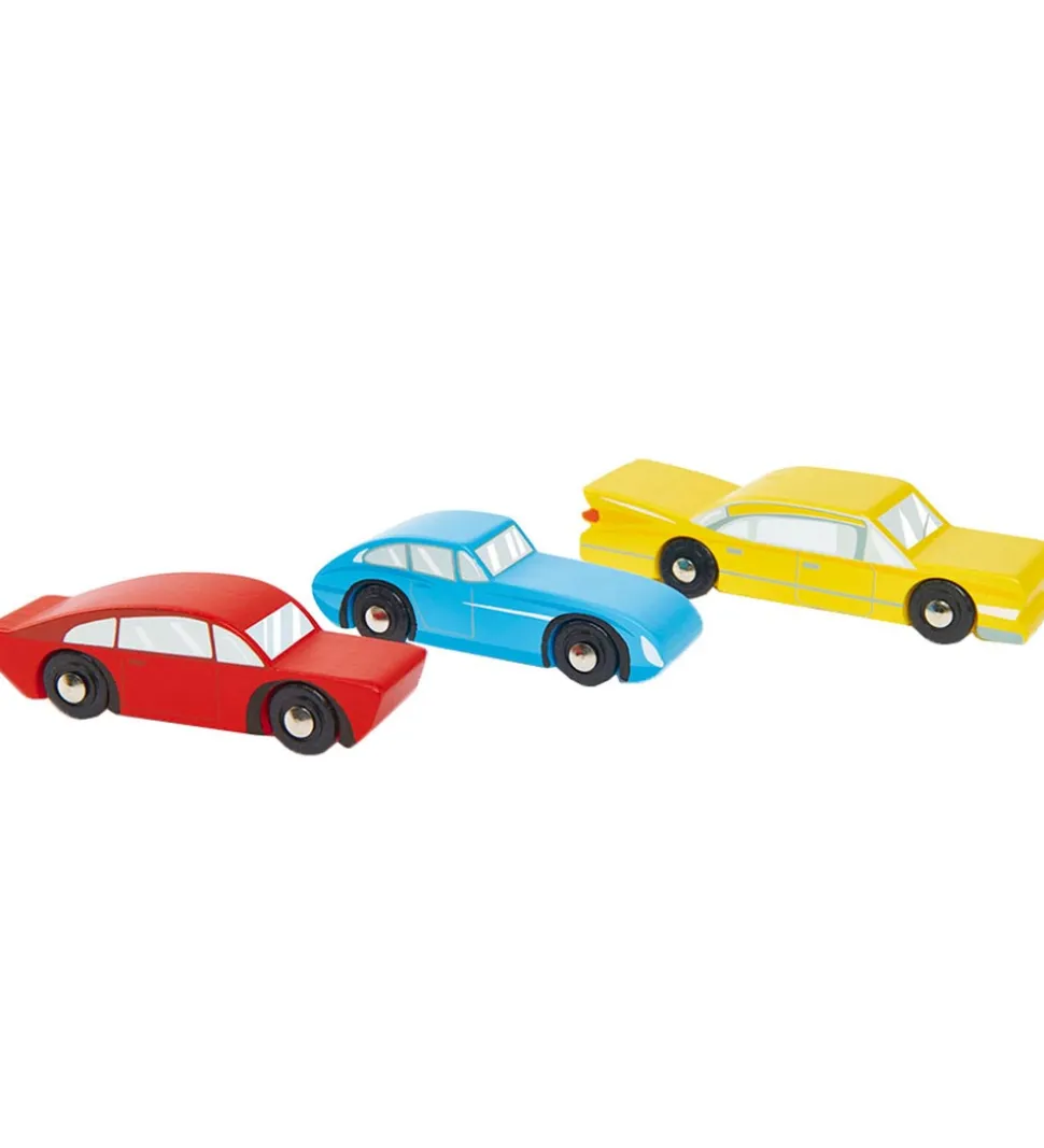 Tender Leaf Trælegetøj - 3 Retrobiler