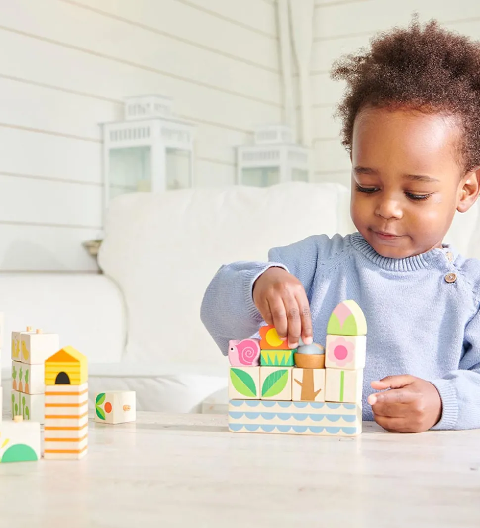 Tender Leaf Trælegetøj - Byggeklodser - Havetema