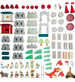 Tender Leaf Trælegetøj - Det Kongelige Slot - Stort Legesæt