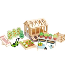 Tender Leaf Trælegetøj - Drivhus Til Dukkehus