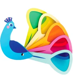 Tender Leaf Trælegetøj - Påfuglefarver