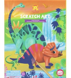 Tiger Tribe Skrabekort - 8 Stk. - Dinosaur