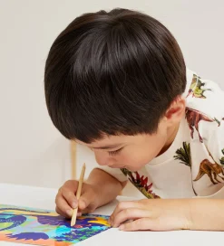 Tiger Tribe Skrabekort - 8 Stk. - Dinosaur