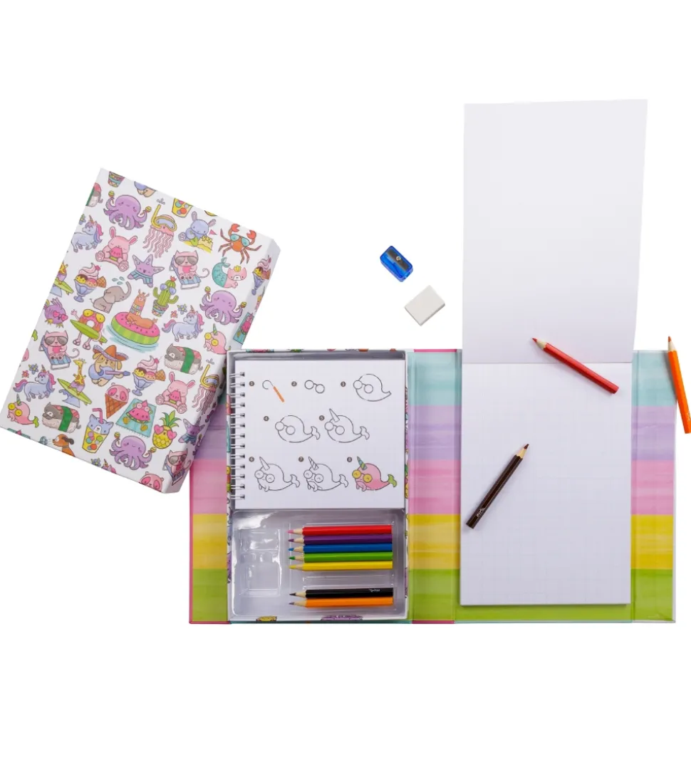 Tiger Tribe Tegnesæt - How to Draw - Summer Fun