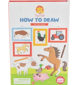Tiger Tribe Tegnesæt - Lær at Tegne - On The Farm