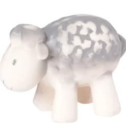 Tikiri Bidedyr - Naturgummi - Får - Grå/Hvid