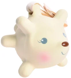 Tikiri Bidedyr - Naturgummi - Pindsvin - Beige