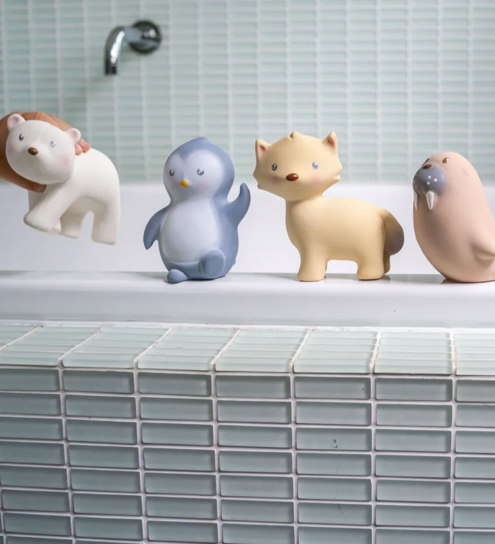 Tikiri Bidelegetøj - Naturgummi - Isbjørn