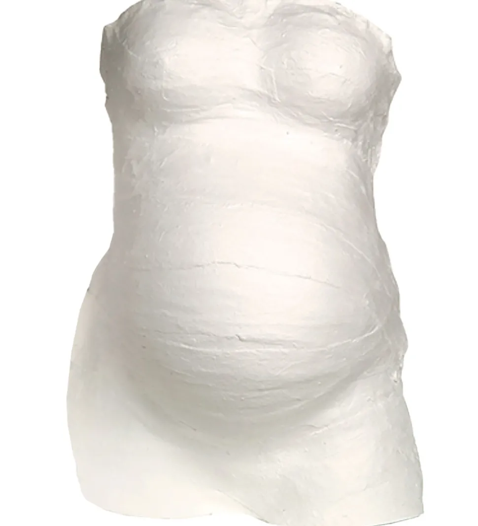 Tiny Love Gipssæt - Belly Casting Kit - Hvid
