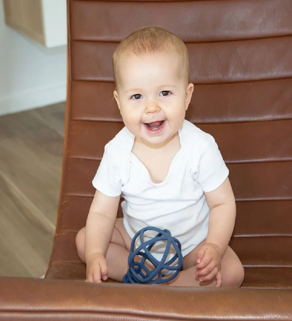 Tiny Tot Bidelegetøj - Silikone - Smokey Blue