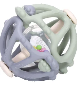 Tiny Tot Bidelegetøj m. Rangle - Sage/Blå