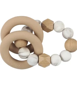 Tiny Tot Biderangle - Lysbrun Marmor