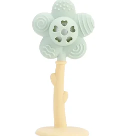 Tiny Tot Bidering - Flower - Sage/Gul