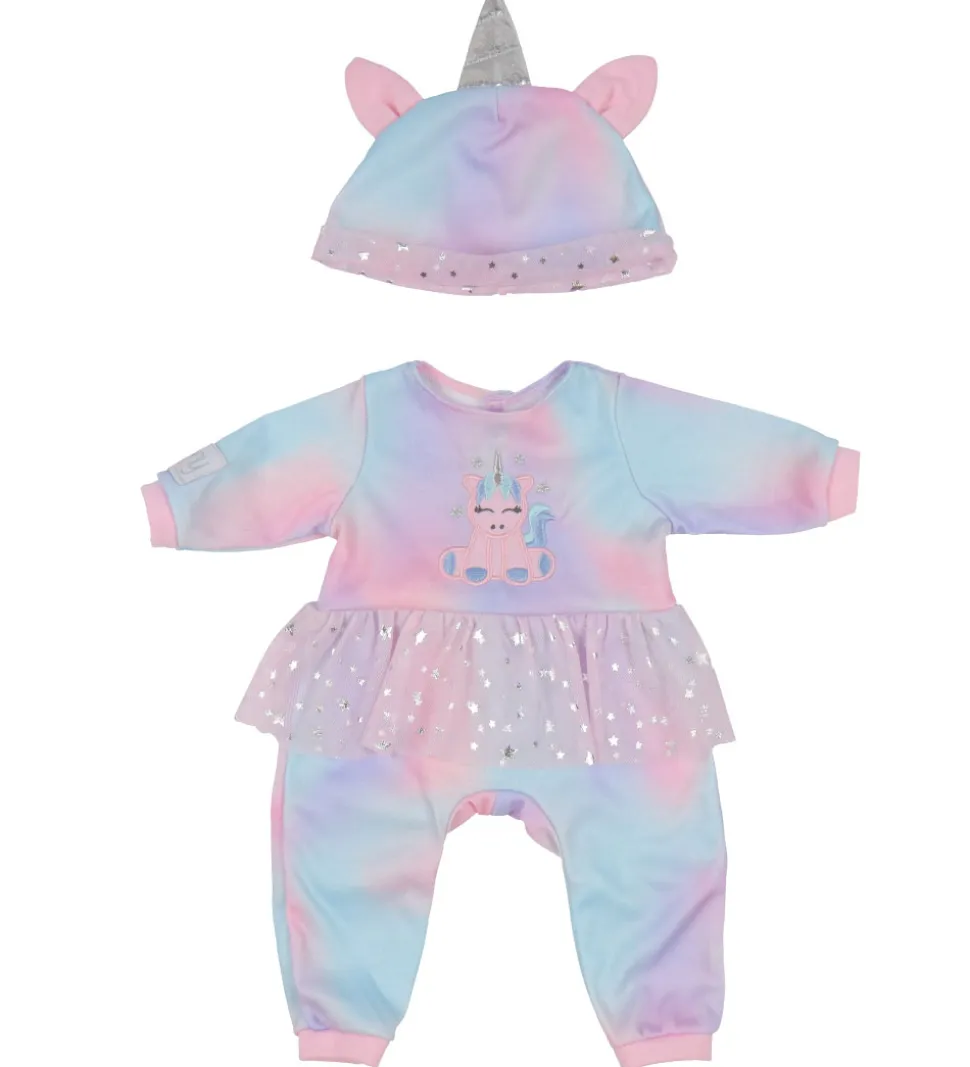 Tiny Treasures Dukketøj - Magic Unicorn All-In-One