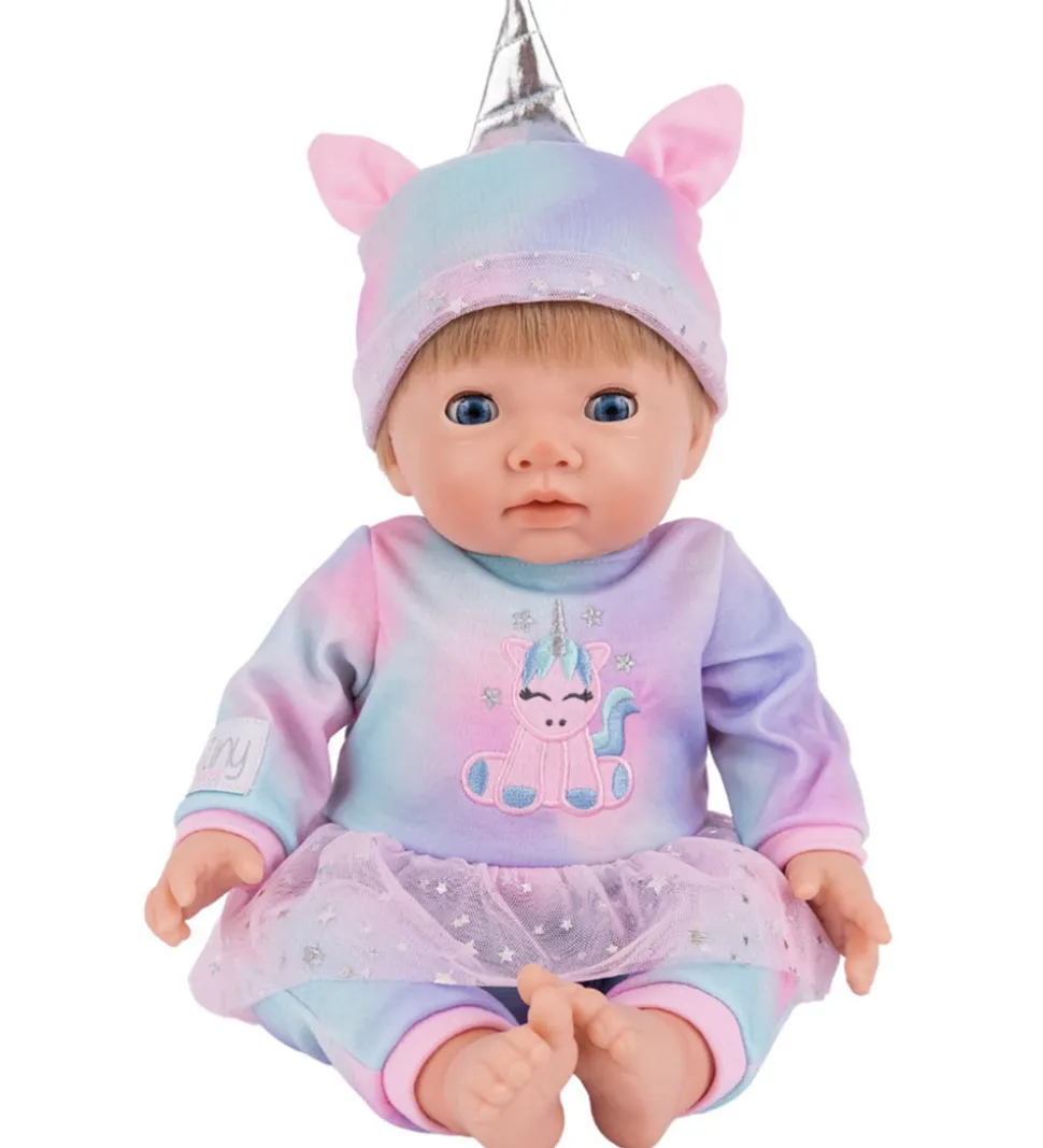 Tiny Treasures Dukketøj - Magic Unicorn All-In-One