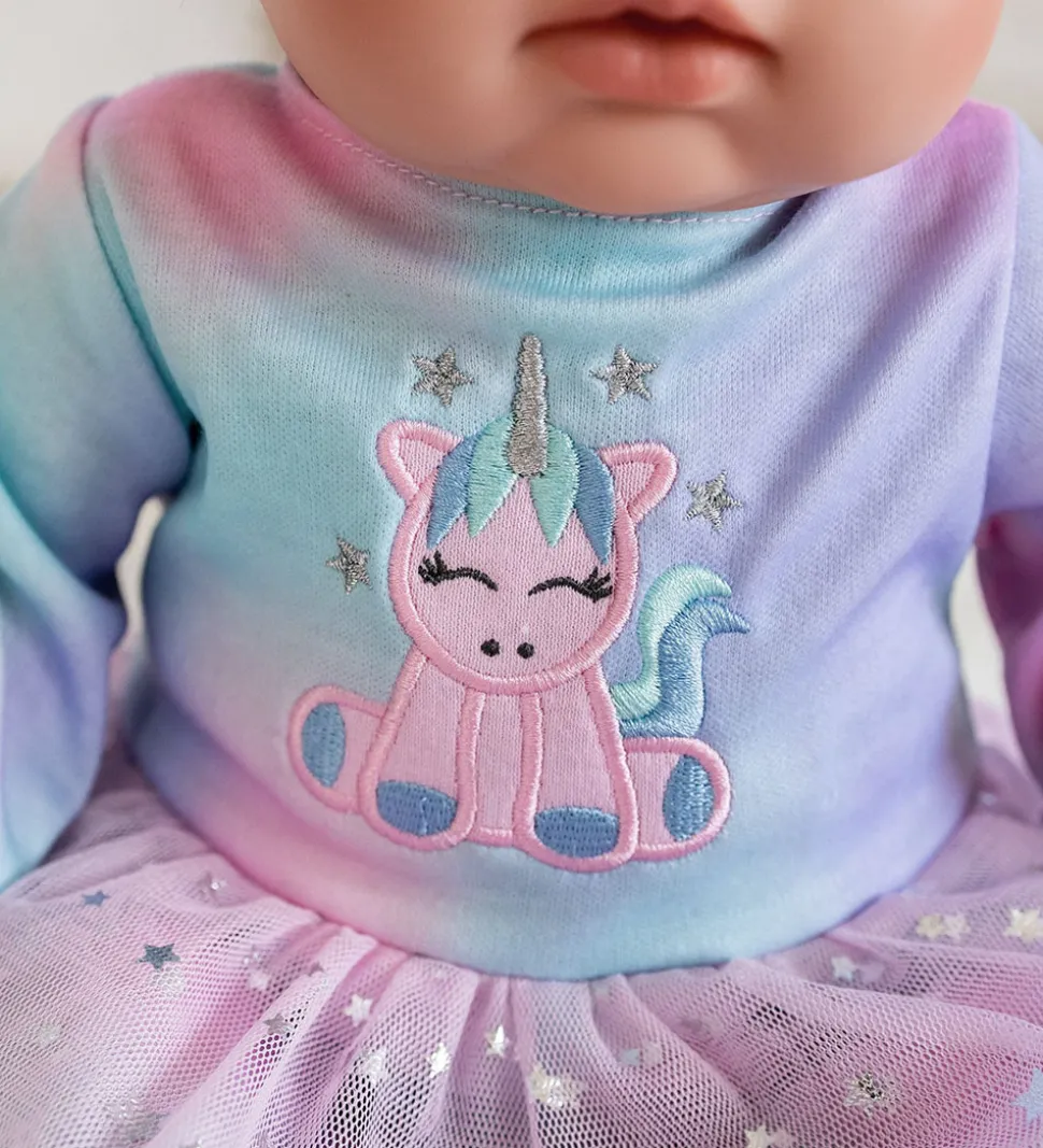 Tiny Treasures Dukketøj - Magic Unicorn All-In-One