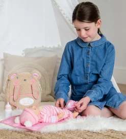 Tiny Treasures Rygsæk m. Tilbehør - Bear Hug Changing Bag