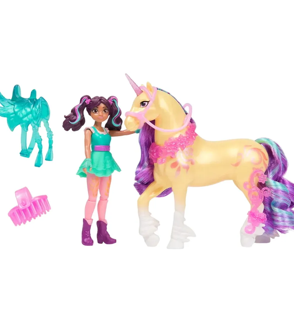 Unicorn Academy Legetøjsfigurer - 13,5 cm - Ava & Leaf