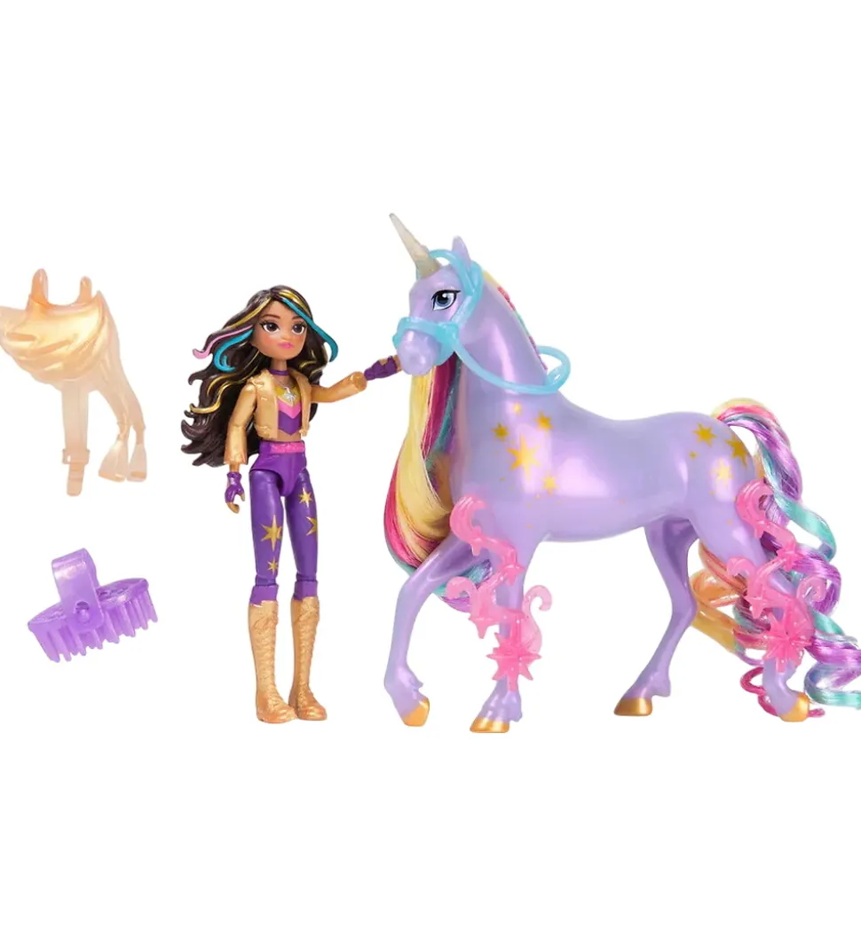 Unicorn Academy Legetøjsfigurer - 13,5 cm - Sophia & Wildstar
