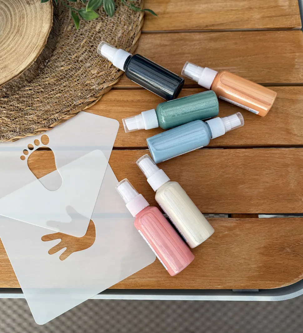 Vanilla Copenhagen Hånd- og Fodaftryk Sæt - Tekstilspray