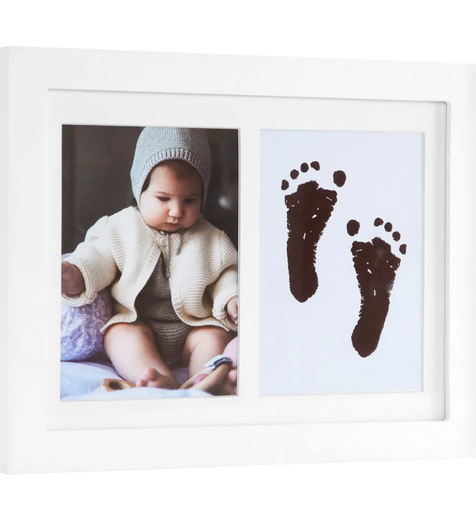Vanilla Copenhagen Hånd- og Fodaftryksæt m. Billedramme - Blækfr