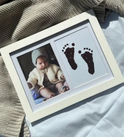 Vanilla Copenhagen Hånd- og Fodaftryksæt m. Billedramme - Blækfr