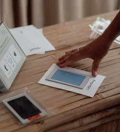 Vanilla Copenhagen Hånd- og Fodaftryksæt - Sort/Blå