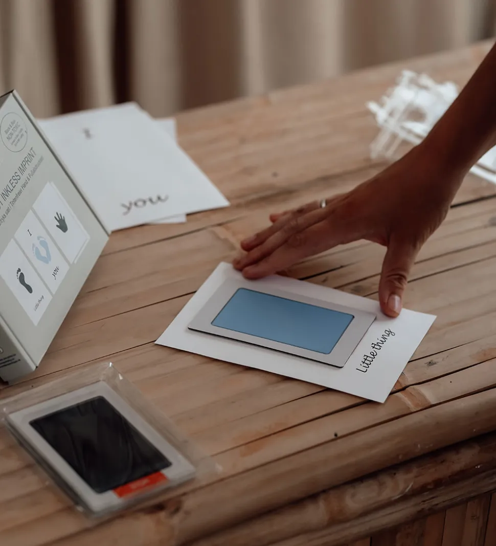 Vanilla Copenhagen Hånd- og Fodaftryksæt - Sort/Blå