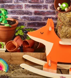 Vilac Gyngehest - Træ - Ræv