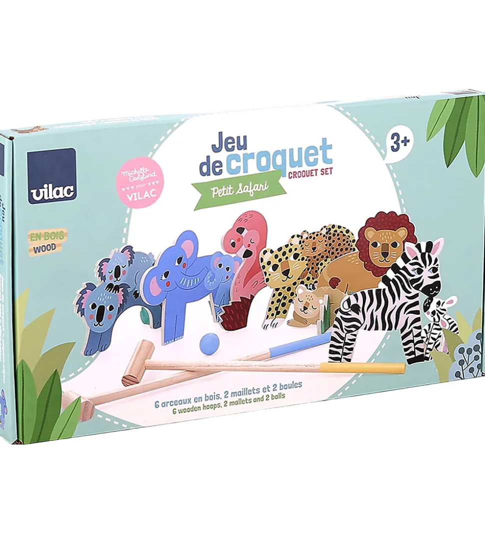 Vilac Kroket for 2 - Minisafari - Træ
