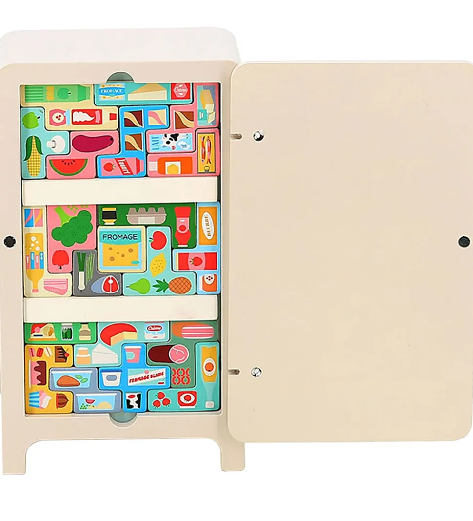 Vilac Logikspil - Træ - 21 Brikker - Køleskab