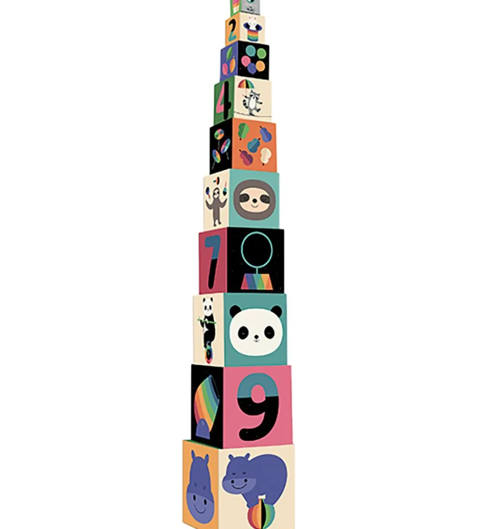 Vilac Stableklodser - Regnbuefarver