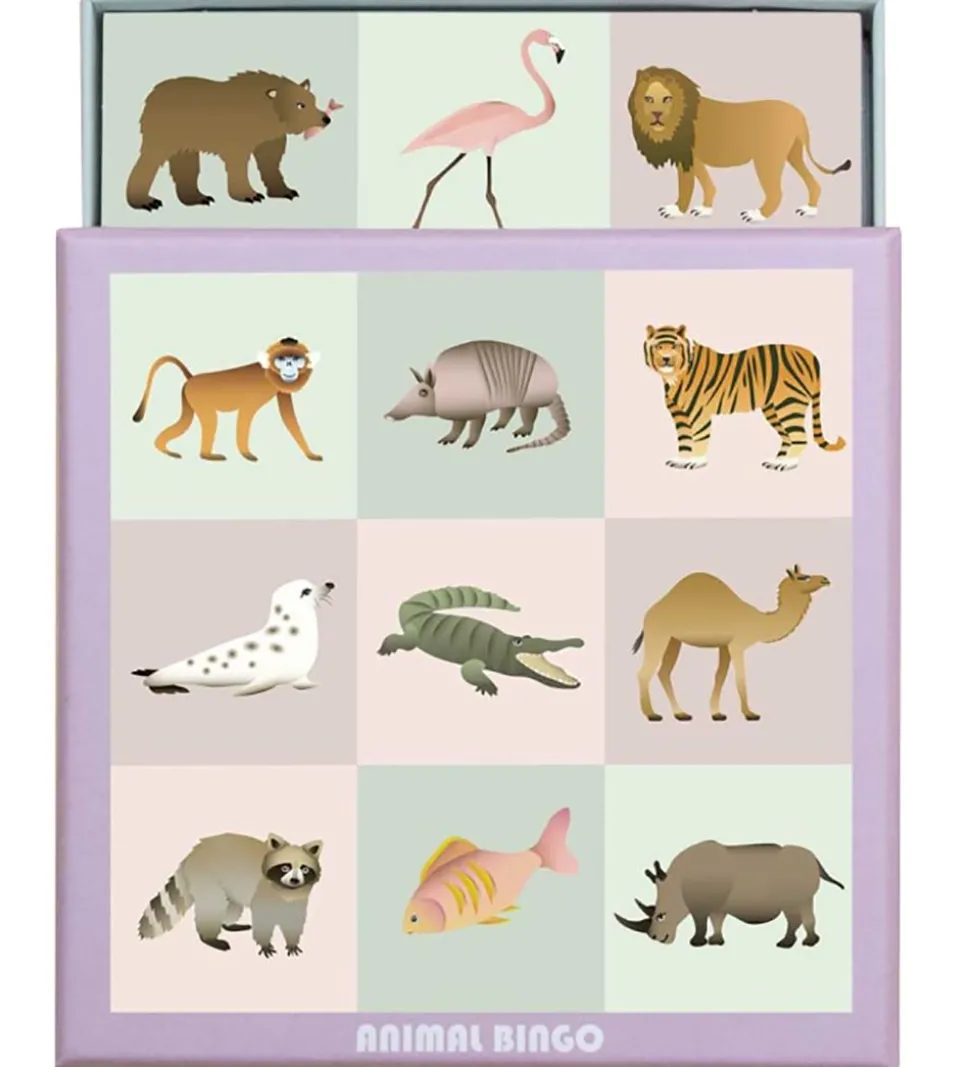 Vissevasse Bingo m. Dyr