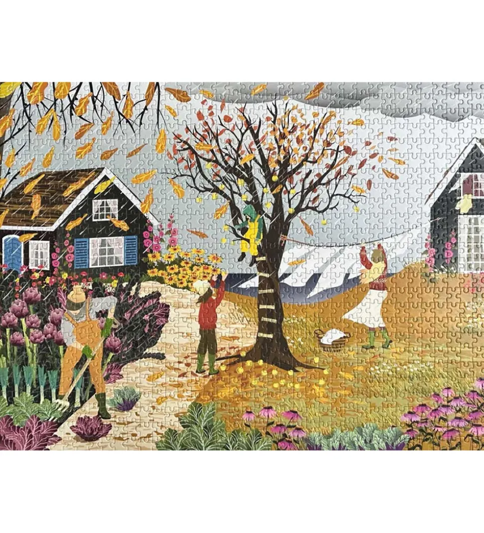 Vissevasse Puslespil - 1000 Brikker - Here Comes The Rain