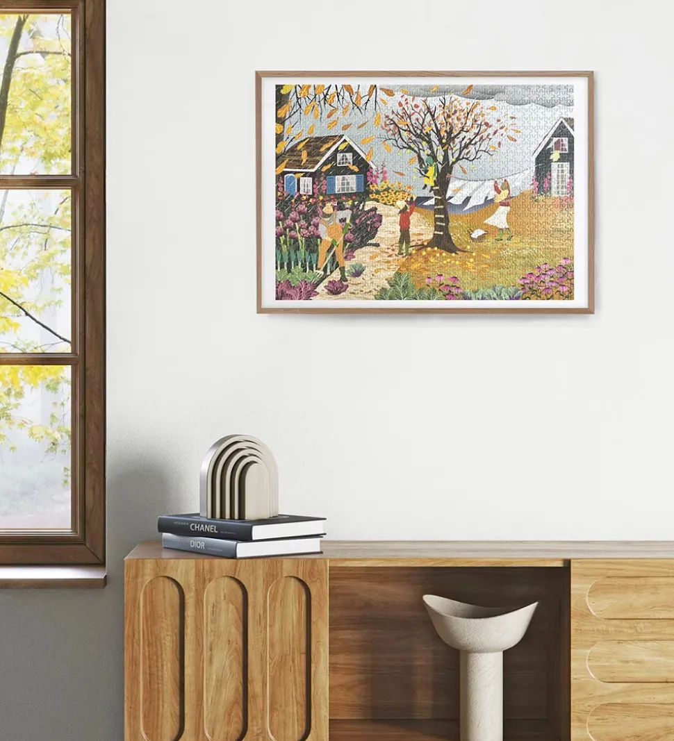 Vissevasse Puslespil - 1000 Brikker - Here Comes The Rain