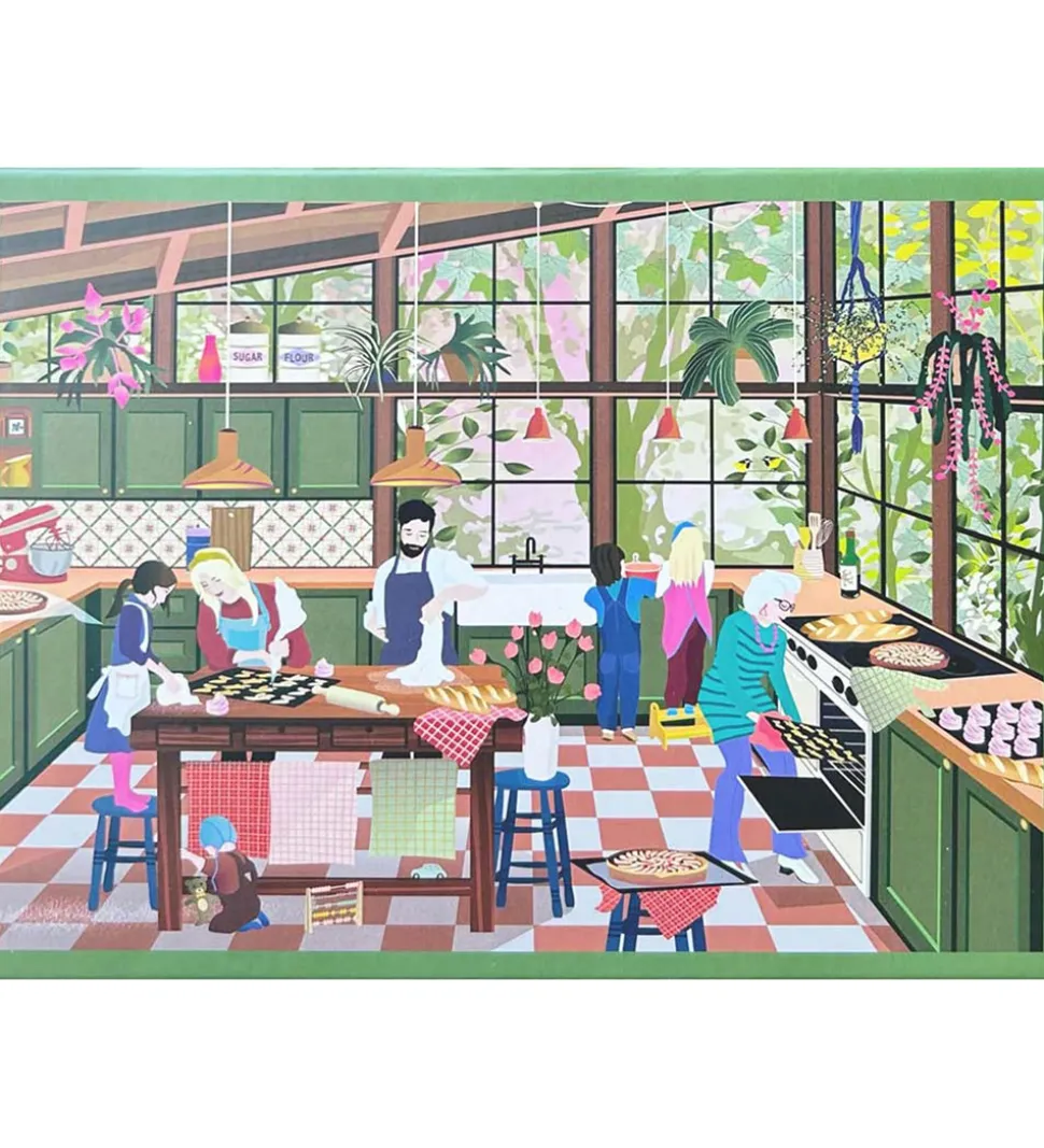 Vissevasse Puslespil - 1000 Brikker - Cosy Kitchen