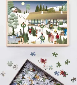 Vissevasse Puslespil - 1000 Brikker - Christmas Tree Farm