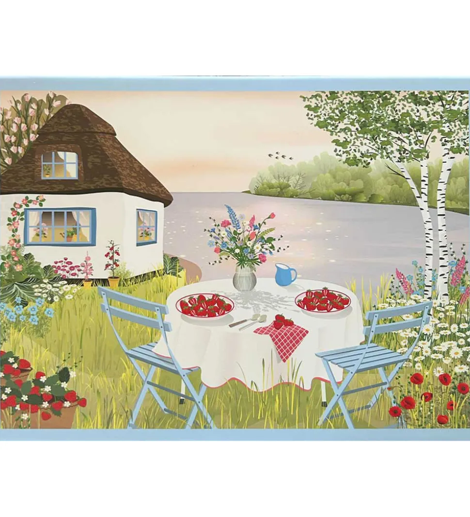 Vissevasse Puslespil - 1000 Brikker - 63x45 cm - Sweet Strawberr