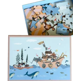Vissevasse Puslespil - 30x40 cm - 42 Brikker - Noah's Ark