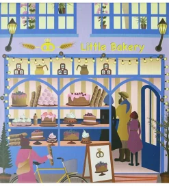 Vissevasse Puslespil - 15x21 cm - 150 Brikker - Little Bakery