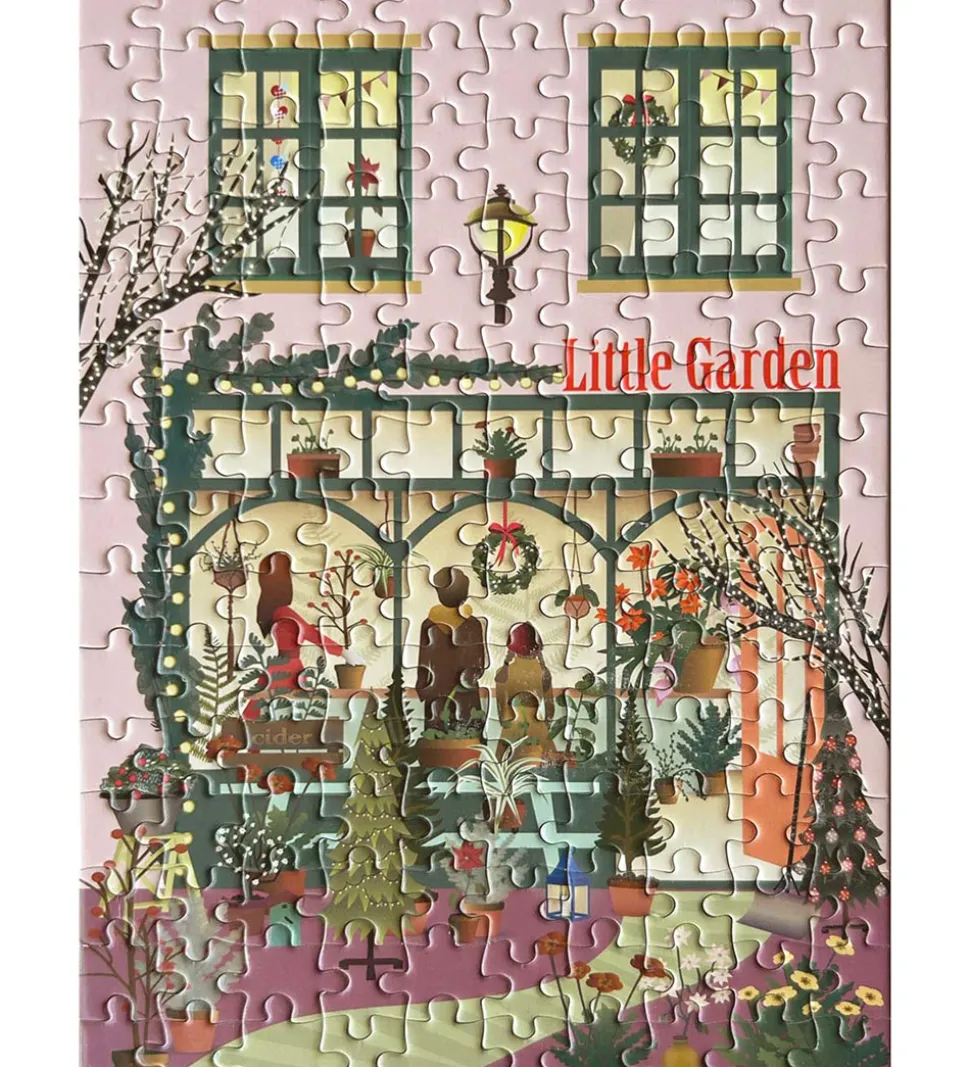 Vissevasse Puslespil - 15x21 cm - 150 Brikker - Little Garden