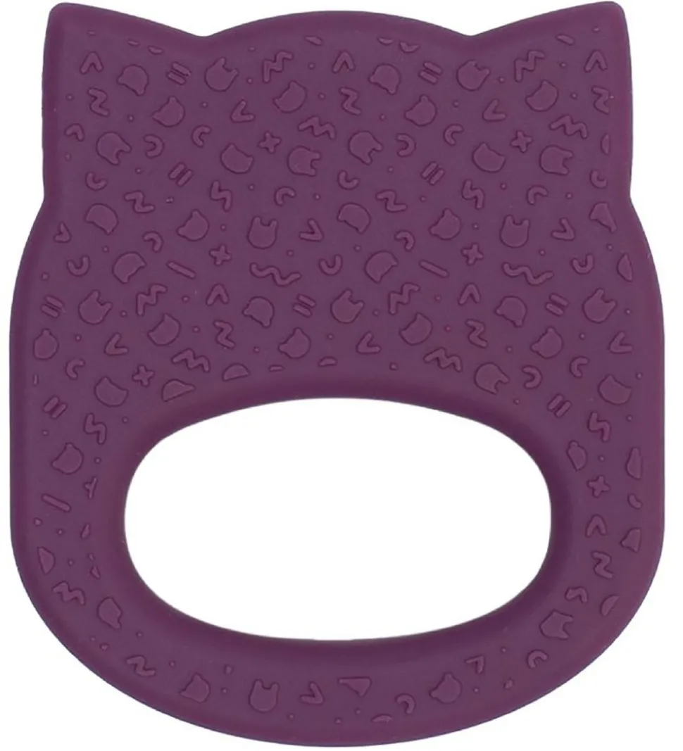 We Might Be Tiny Bidering - Cat - Silikone - Plum