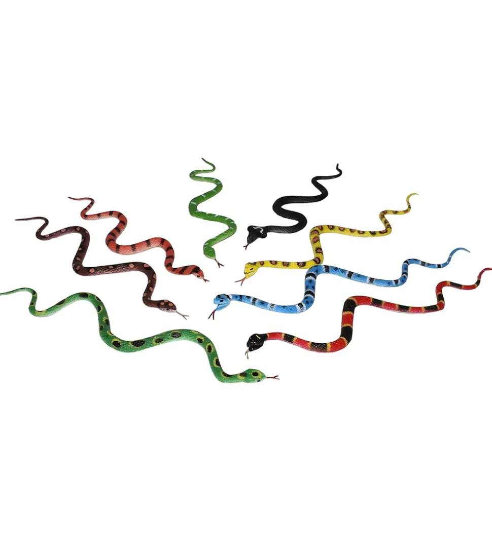 Wild Republic Figurer - Nature Tube - 8 stk. - Slanger