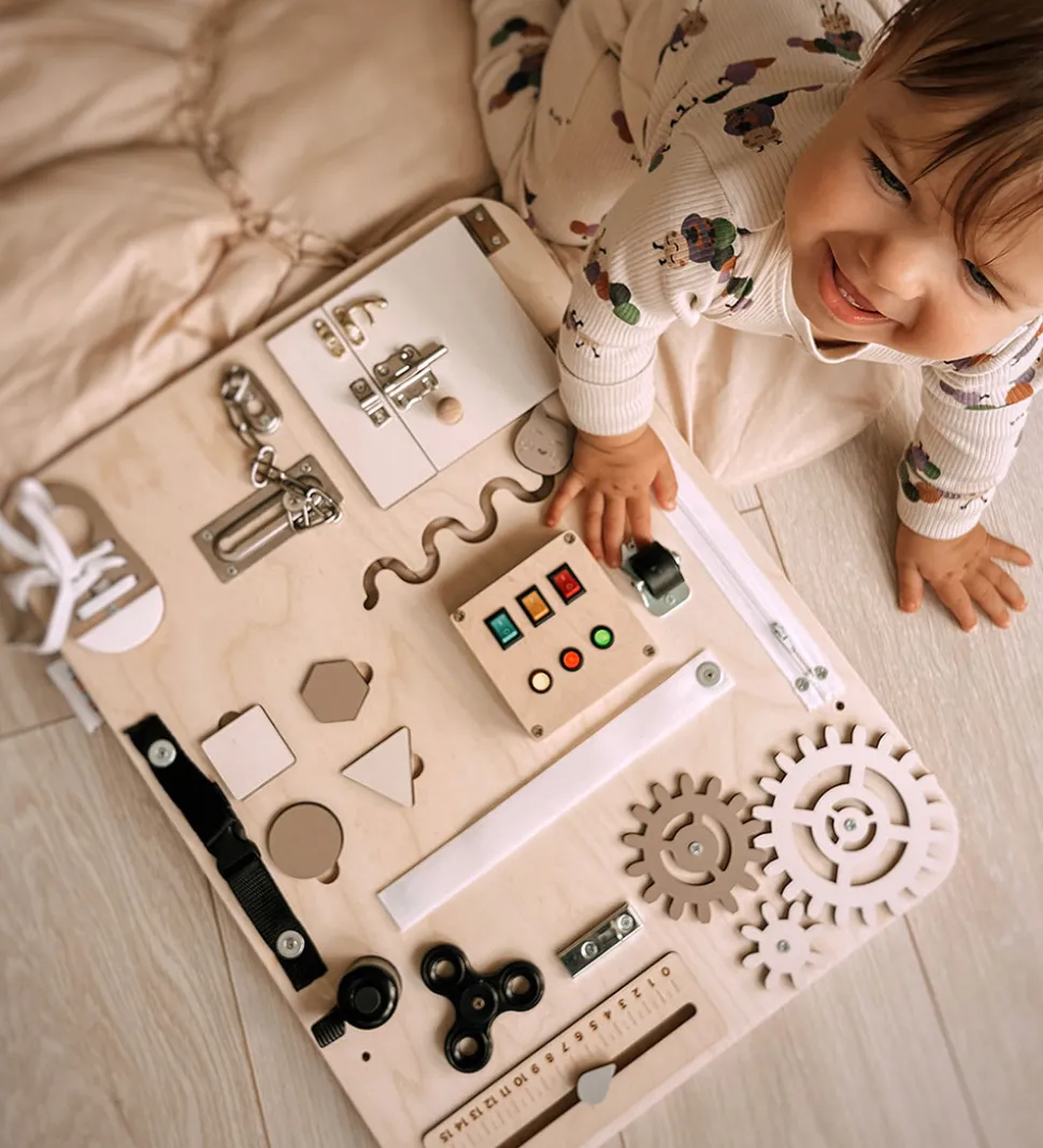 Woobiboo Woobiboard - Enjoy - Grey/Natural