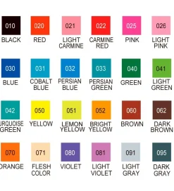 Zig Tuscher - Clean Color Pen - 24 Stk